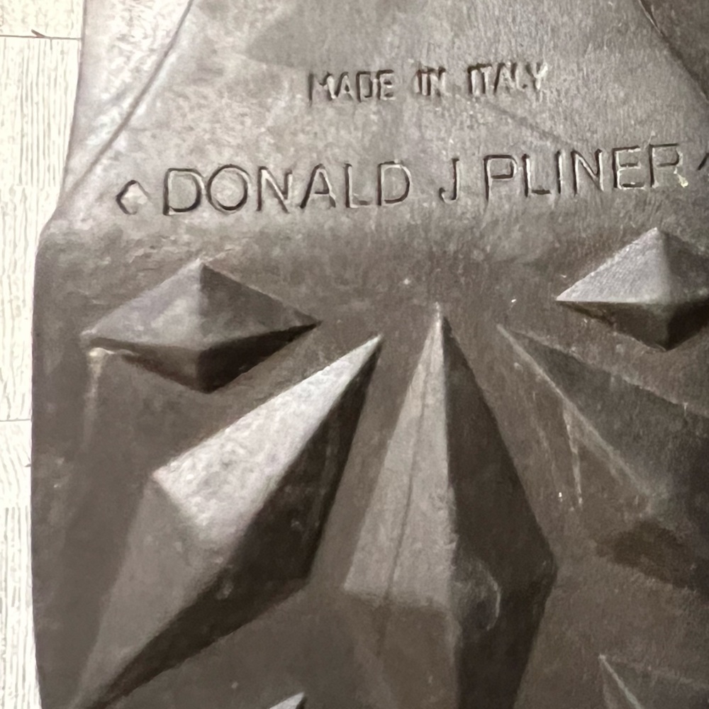 Donald J. Pliner Hidee Brown pull on Booties square toe - Picture 4 of 7
